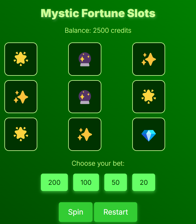 Mystic Fortune Slots Logo